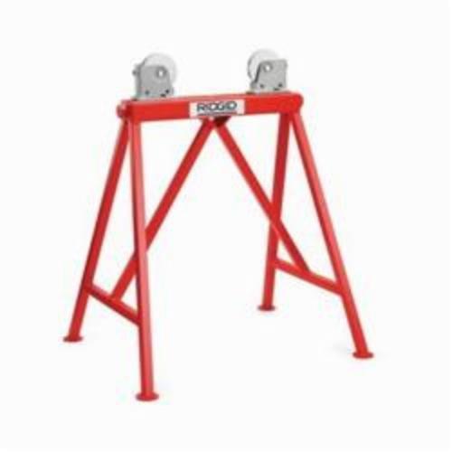 RIDGID® 64642, AR99 Adjustable Roller Stand With Steel Wheels, 36 in
