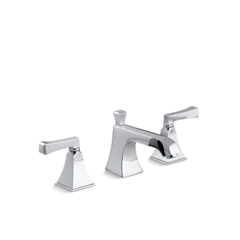 Kohler 454 X4v Cp Memoirs Stately Design Widespread Bathroom Sink Faucet 1 5 Gpm 1 7 8 In H Spout 8 To 16 In Center Polished Chrome 2 Handles Pop Up Drain First Supply