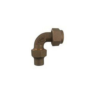 A.Y. McDonald 5122-182, 74776S 1/4 Bend Elbow, 2" Nominal, C Flare x Female C Flare Swivel End Style