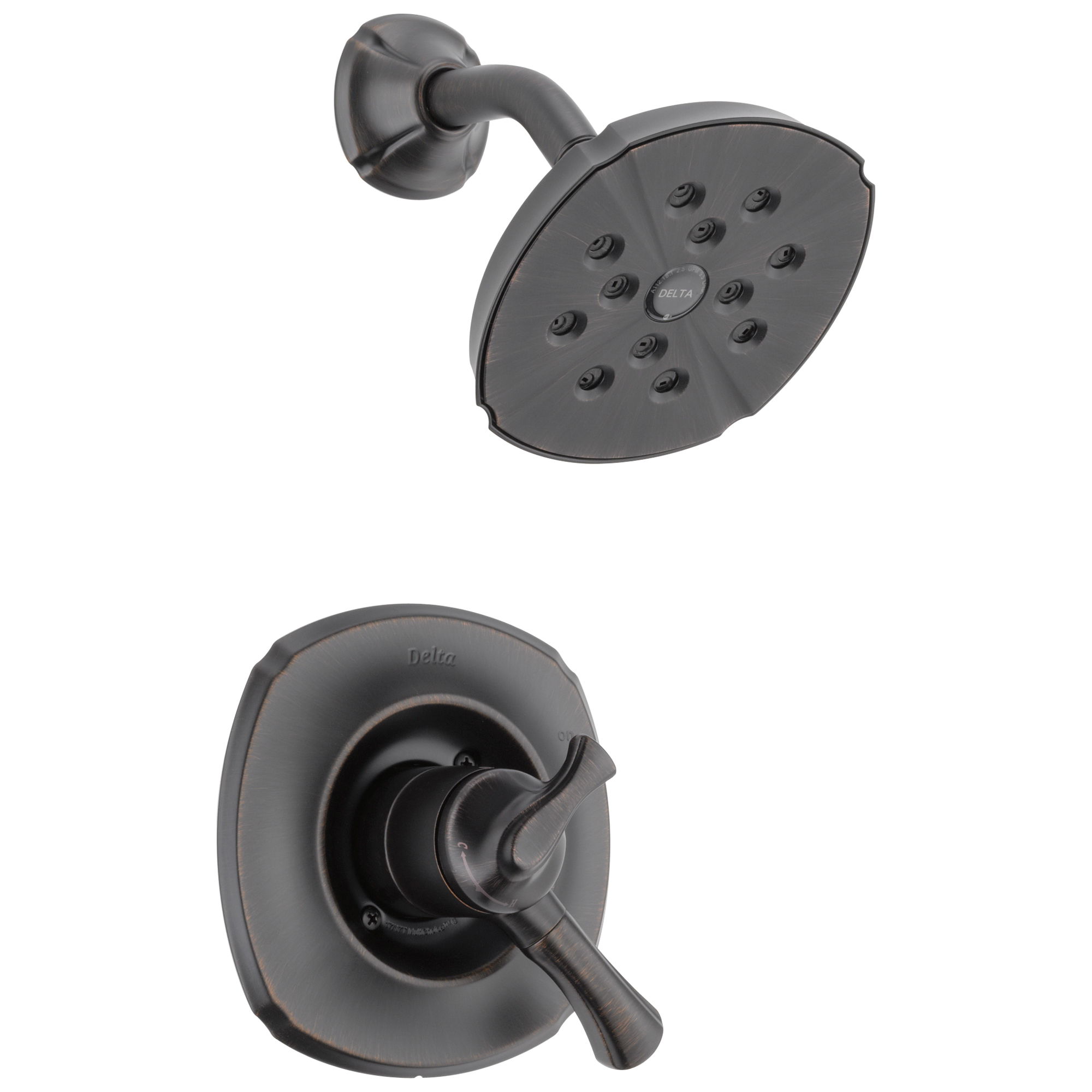 T17292RB Monitor® 17 Shower Trim, 1.75 gpm Shower, Bronze