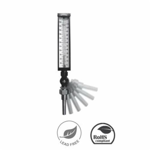 9" Industrial Thermometer 0-120 F° 3.5" Stem 