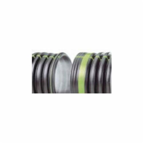ADS® 04730250BS Perforated Plain End Drainage Pipe With Black Sock, 4 in Dia x 250 ft L, Single Wall, HDPE, Domestic
