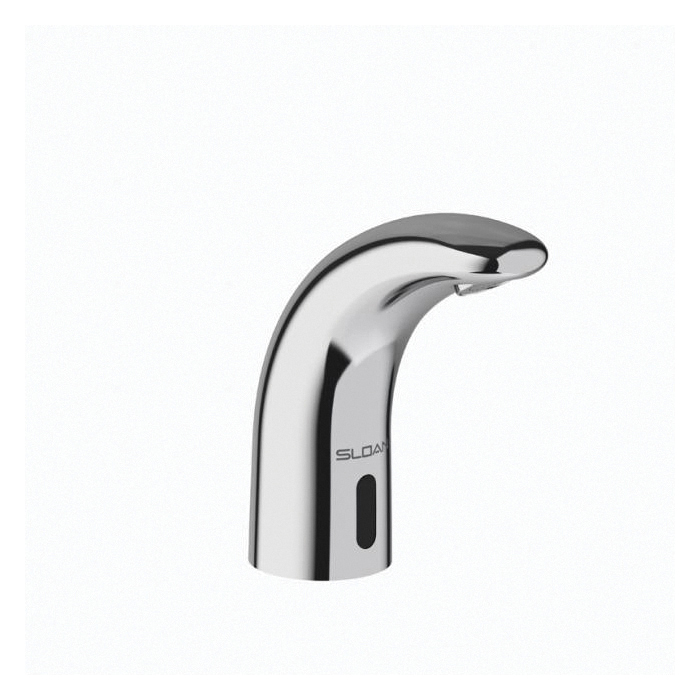 Sloan® 3362124 SF-2450 Sink Faucet, 0.5 gpm, 5-1/8 in H Spout, 1 Faucet Holes, Polished Chrome, Function: Touchless, Commercial