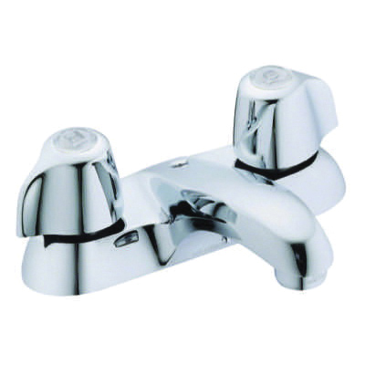 Gerber® Classics™ 43-411-65 Bathroom Faucet, Chrome Plated, 2 Handles, 1.5 gpm
