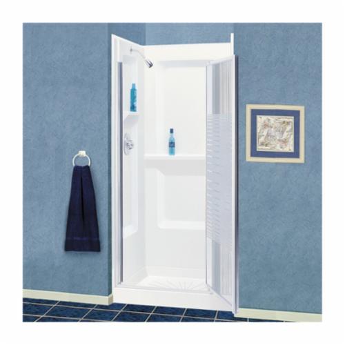 Mustee 760t 30wht Durawall Fiberglass Shower Wall Kit - Glass Designs
