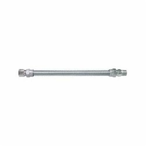 0240497 30 Series, 30-4142-24 Gas Range and Furnace Connector With Adapter, 304 Stainless Steel