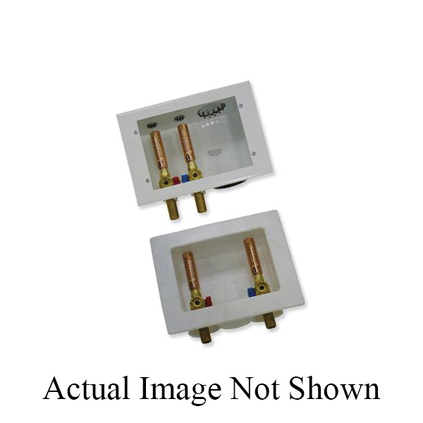 PPP® MM500PLB MINIMAX™ Laundry Box With Water Hammer Arrestor, 1/2 in Female Cx3/4 in Hose