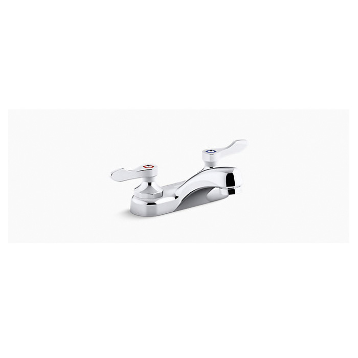 Kohler® K-400T20-4ANL-CP Centerset Bathroom Sink Faucet, Triton™ Bowe®, Polished Chrome, 2 Handles, 0.5 gpm
