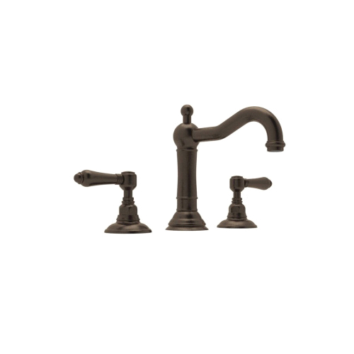A1409LM-TCB-2 Country Bath Acqui Widespread Lavatory Faucet, Tuscan Brass, Pop-Up Drain