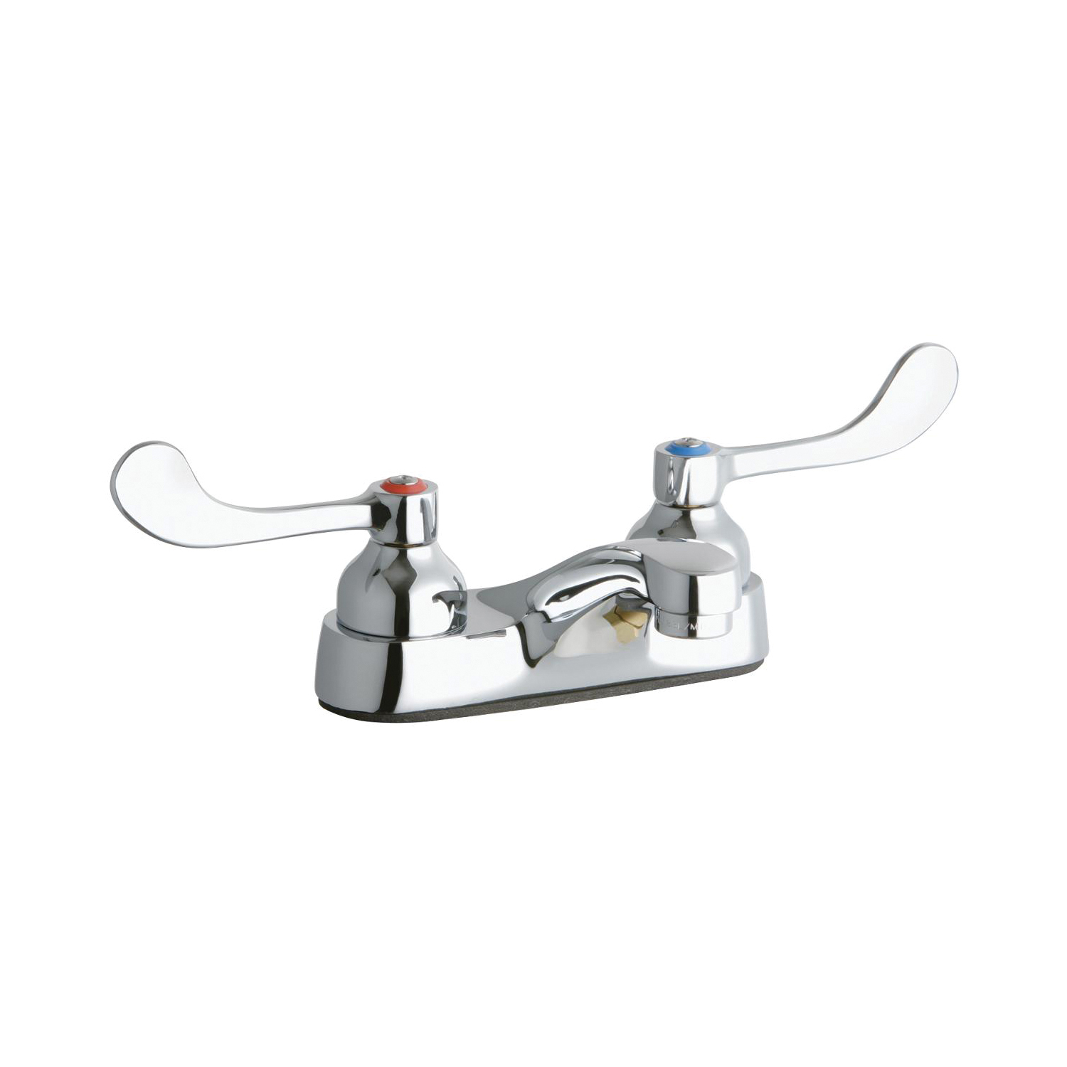 LK402T4 Exposed Centerset Bathroom Faucet, Chrome Plated, 2 Handles, 0.5 gpm