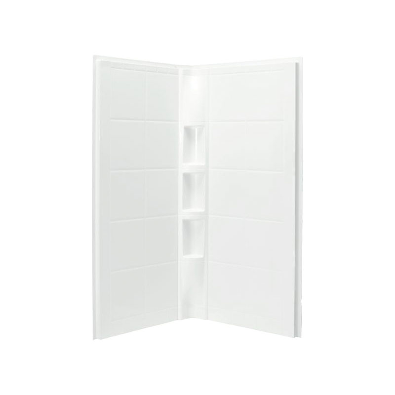 Sterling® 720441000 Intrigue™ NeoAngle Shower, 401/4 in Lx401/4 in