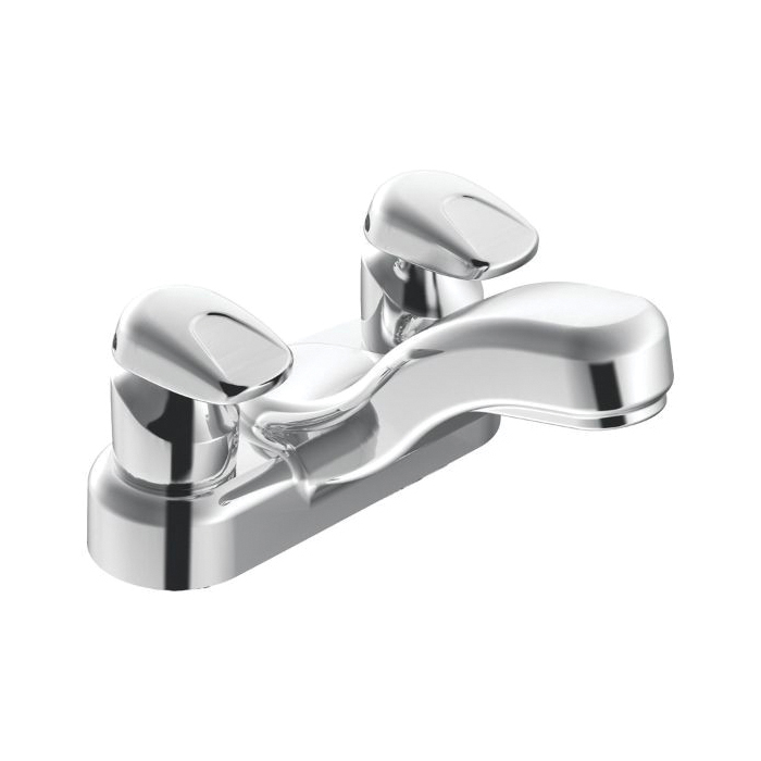 Moen® 8886 Centerset Bathroom Faucet, M-PRESS™, Chrome Plated, 2 Handles, 0.5 gpm