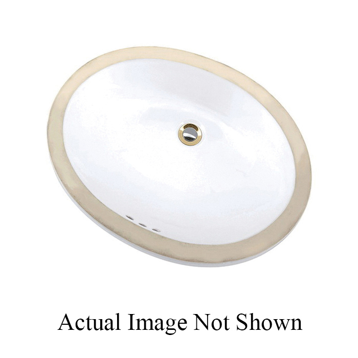 Mansfield 217 Bon Maple Lavatory Sink With Consealed Front Overflow Oval 19 3 4 In Wx16 In Dx7 1 8 In H Undercounter Mount Vitreous China Bone Domestic First Supply