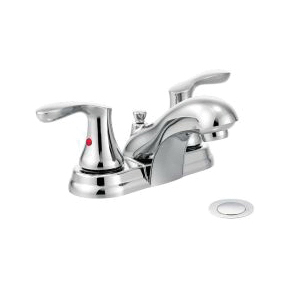 CFG 40225 Lavatory Faucet, Cornerstone™, Chrome Plated, 2 Handles, Pop-Up Drain, 1.2 gpm
