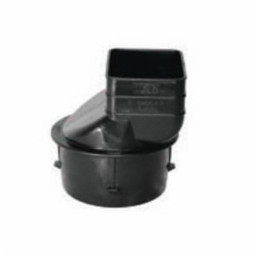 ADS® 0464AA Single Wall Downspout Adapter, 4 in, BarbxFemale Connection, HDPE, Domestic