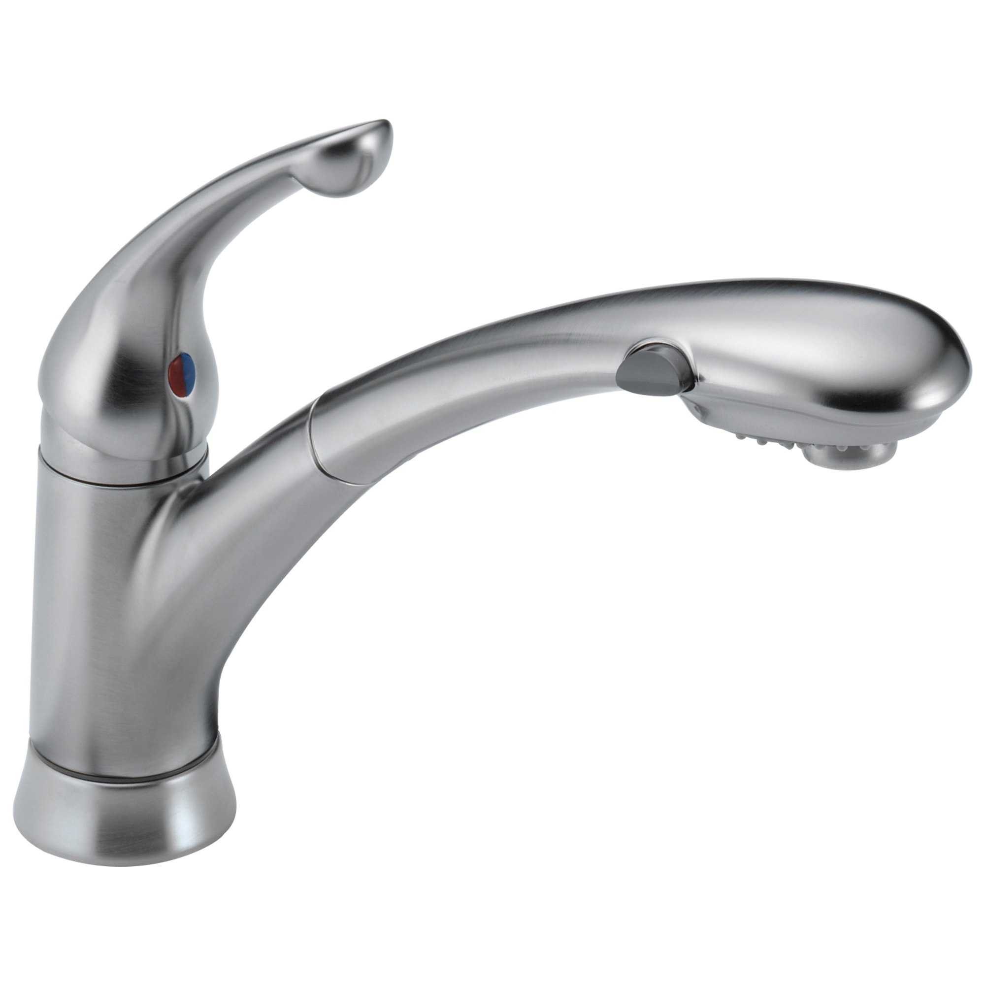 Delta 470 Ar Dst Signature Kitchen Faucet 1 8 Gpm 1 3 Faucet Holes Arctic Stainless Steel 1 Handles Domestic Commercial First Supply