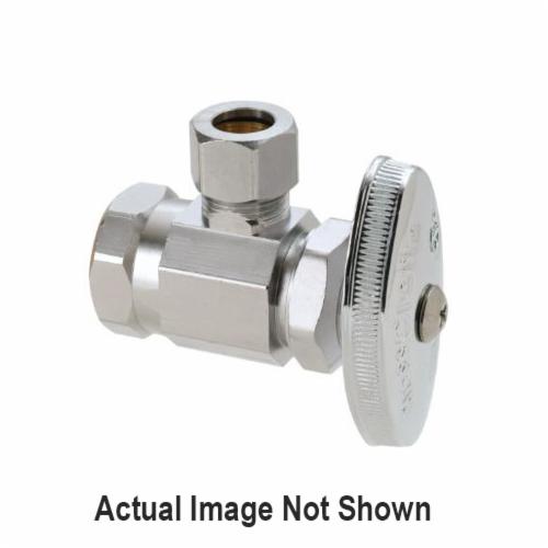 BrassCraft® OR17X R MultiTurn Water Supply Stop, 1/2x3/8 in Nominal