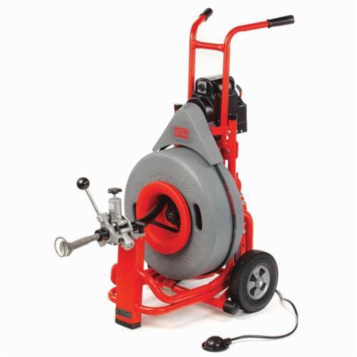 RIDGID® 60052 K7500 Drum Drain Cleaning Machine Kit, 4 to 10 in Drain