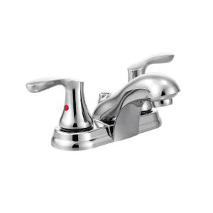 CFG 40224 Lavatory Faucet, Cornerstone™, Chrome Plated, 2 Handles, 1.2 gpm
