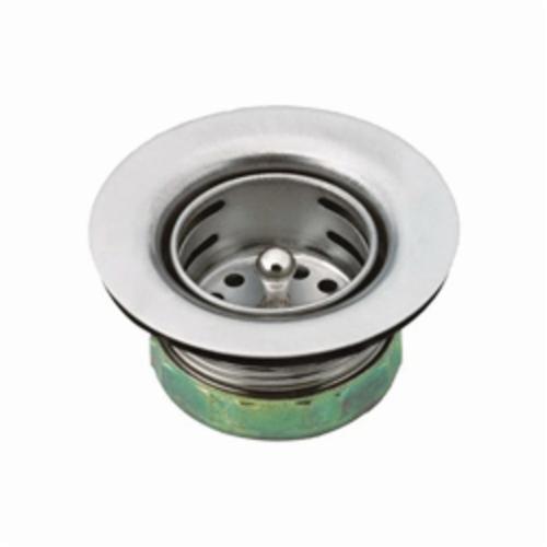 Moen® 22174 Basket Strainer With Drain Assembly, 2 in, Stainless Steel