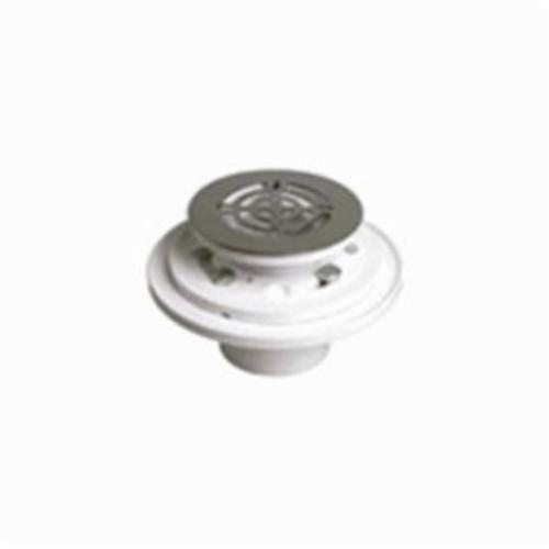 AB&A™ 85980 Standard Floor and Shower Drain With Clamping Ring and Strainer, Solvent Weld Connection