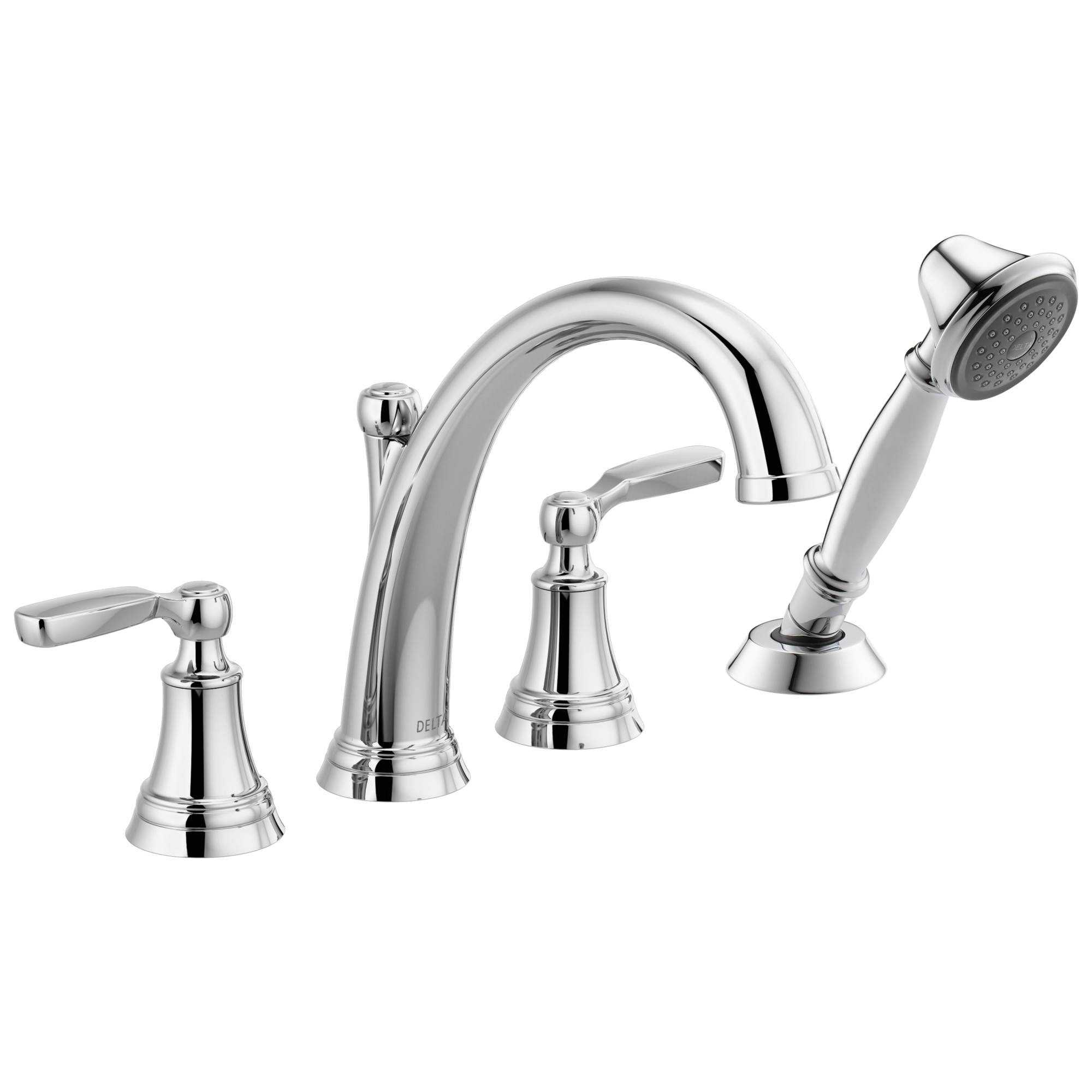 Delta T4732 Roman Tub Faucet Trim With Diverter Woodhurst 10