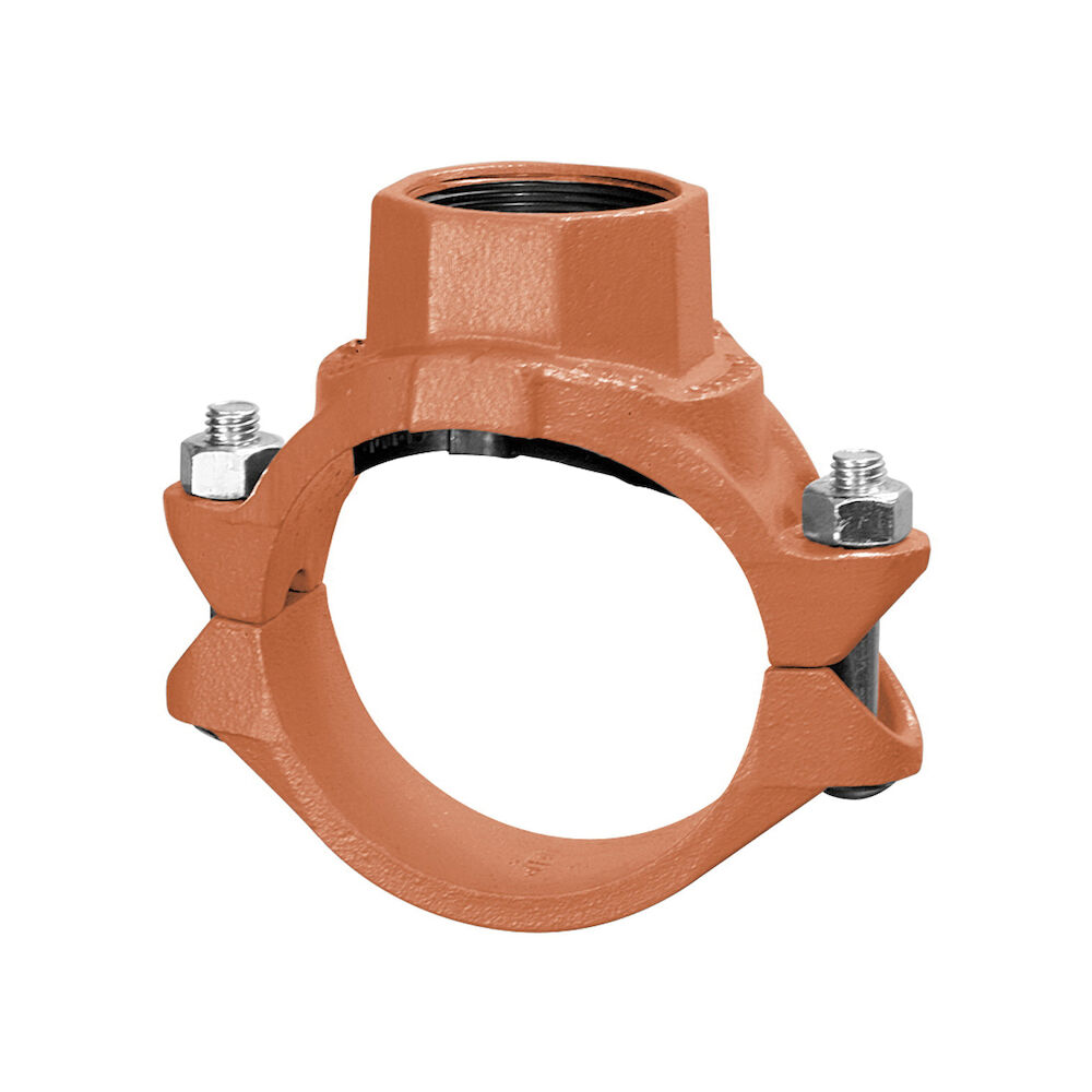 Saddle Clamp Outlet 1 1/2 in Pipe 4 in 