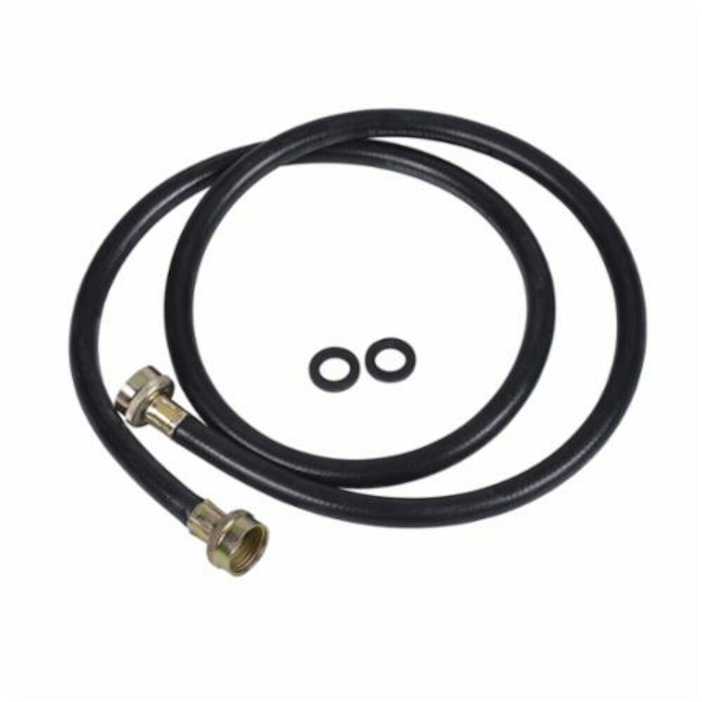 Harvey® 093250 Washing Machine Inlet Hose With Fitting Washers, 3/8 in, 5 ft L
