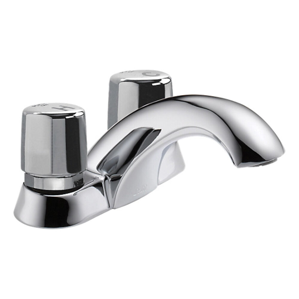 2507LF-HDF HDF® Self-Closing Centerset Lavatory Faucet, 1-3/4 in Center, Chrome Plated