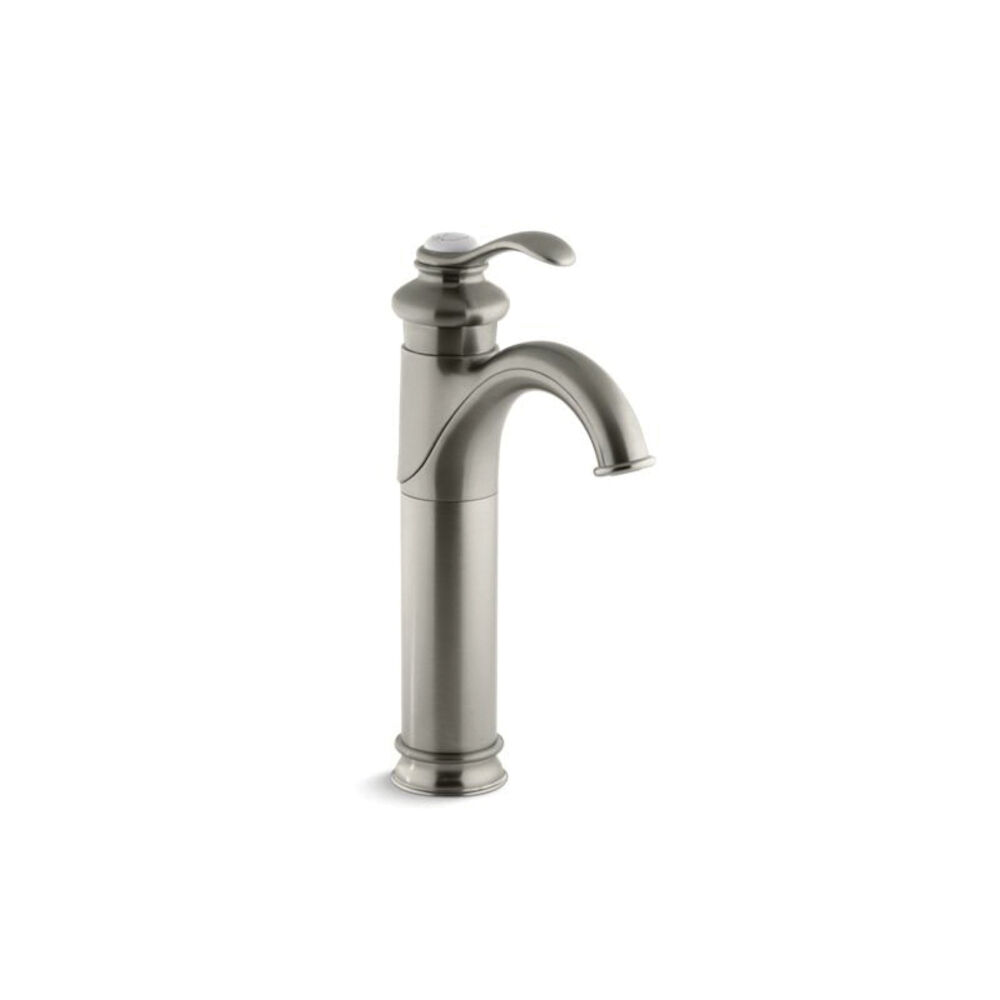 12183-BN Tall Bathroom Sink Faucet, Pop-Up Drain, Vibrant® Brushed Nickel
