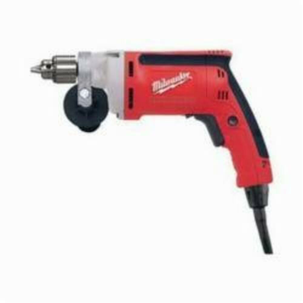 Milwaukee® 0100-20 Magnum™ Grounded Electric Drill, 1/4 in Keyed Chuck, 120 VAC, 2500 rpm, 11-1/2 in OAL, Tool Only