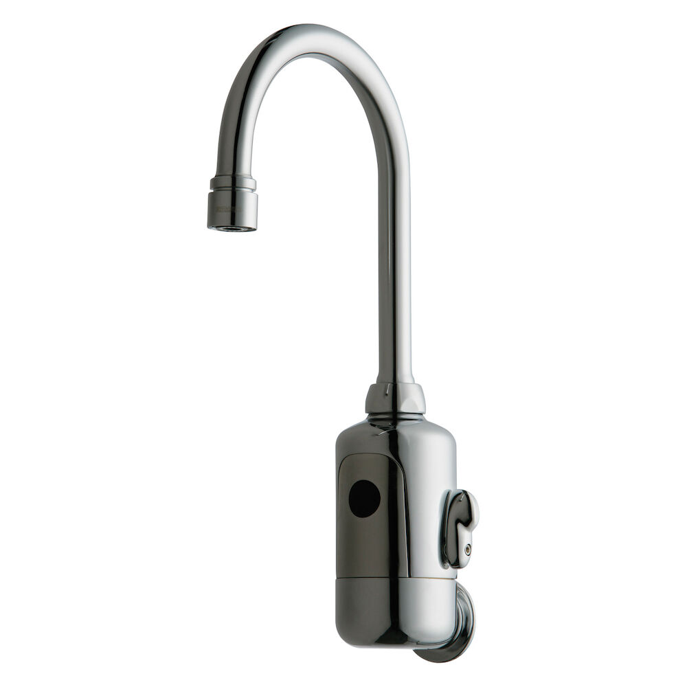 116.224.AB.1 Sink Faucet With Dual Beam Infrared Sensor, Chrome Plated
