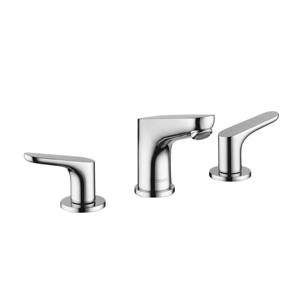 04369000 Focus E Widespread Bathroom Faucet, Chrome Plated