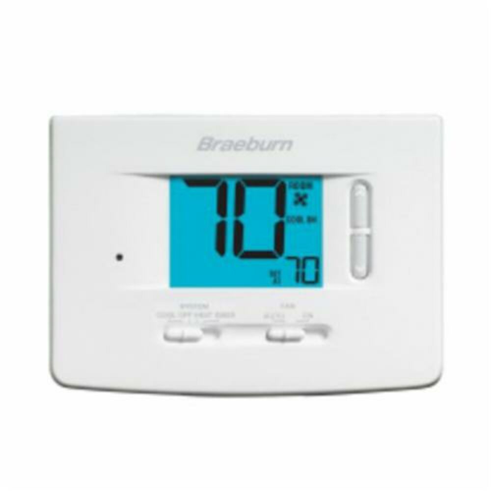 1220 Economy Thermostat, Non-Programmable Thermostat, 45 to 90 Degree F Control