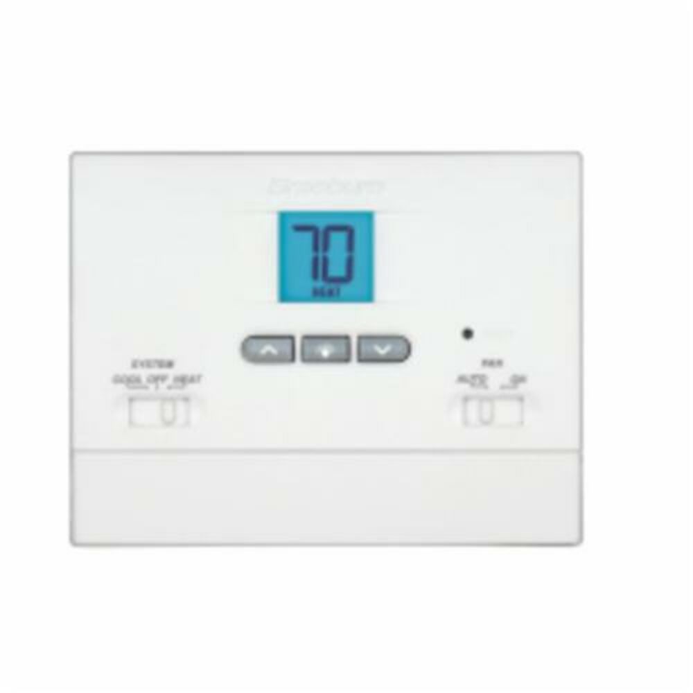1020 Economy Thermostat, Non-Programmable Thermostat, 45 to 90 Degree F Control