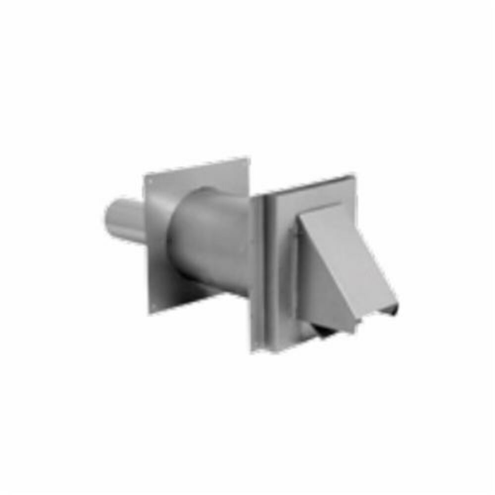 FasNSeal® FSWTT4 Wall Thimble With Termination Damper, 4 in Diax18 in L, Stainless Steel