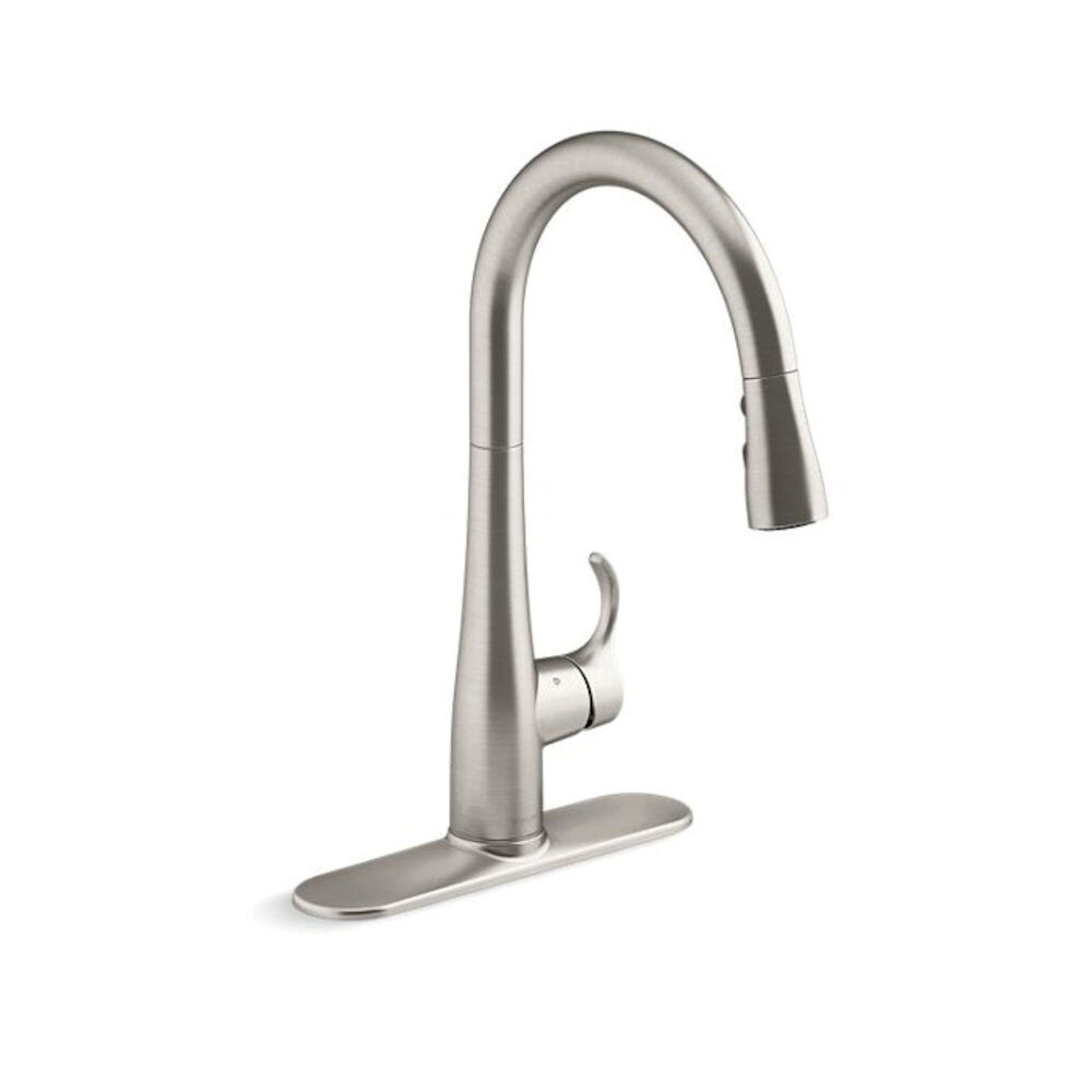 Kohler® 22036-VS Simplice® Touchless Stainless Kitchen Sink Faucet