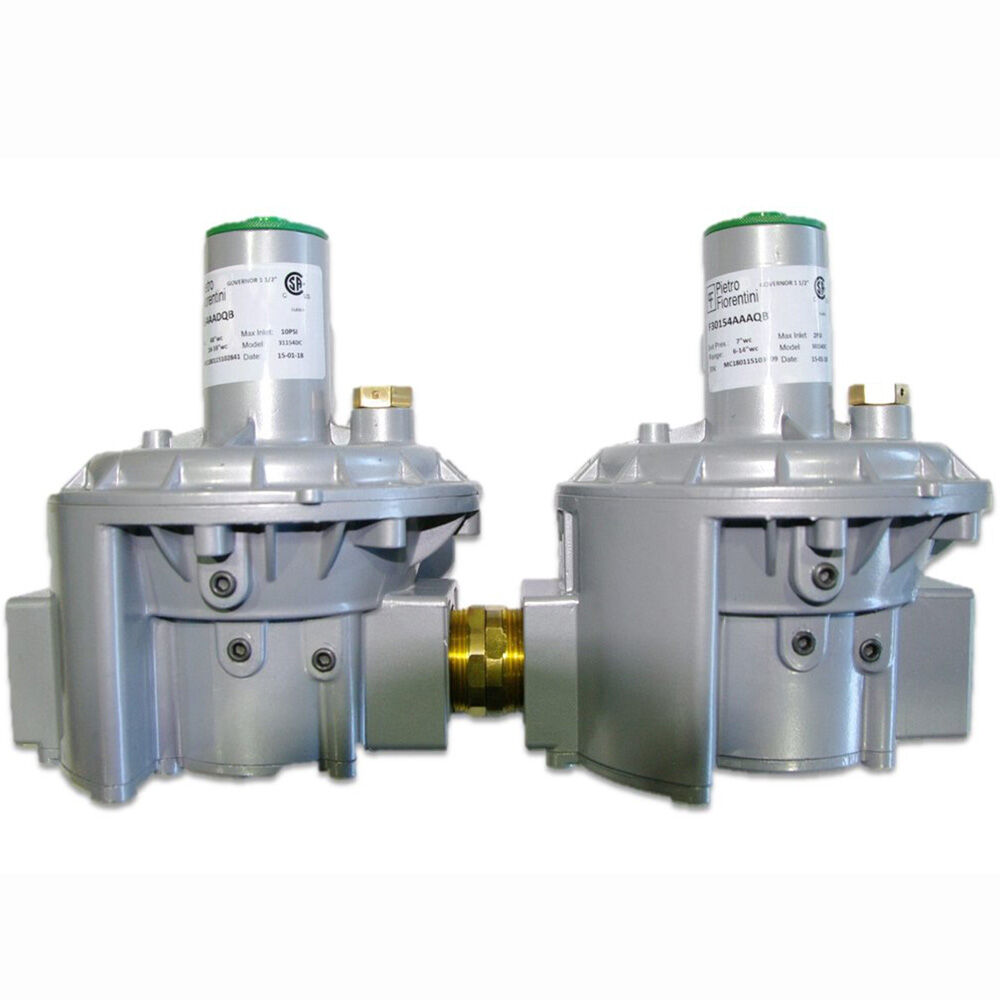 Pietro Fiorentini Governor Line Pressure Regulators With Filter, Over Pressure Device