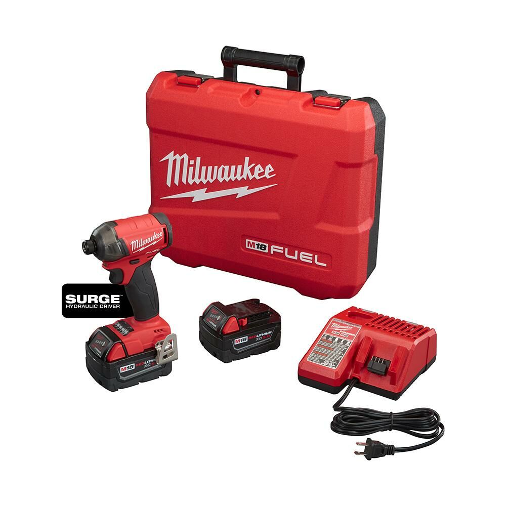 Milwaukee 2760-22 M18 FUEL SURGE Cordless Impact Driver Kit