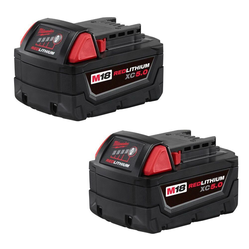 Milwaukee 48-11-1852 M18 REDLITHIUM Rechargeable Cordless Battery Pack