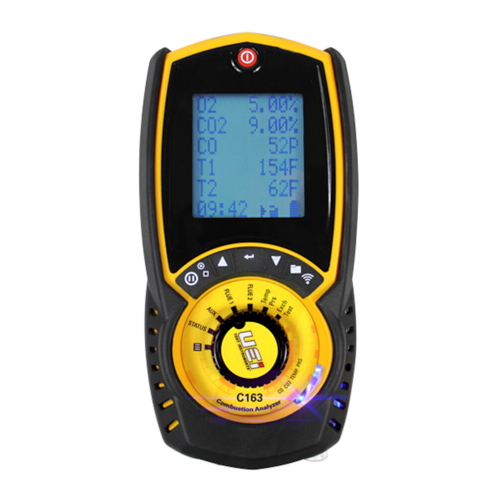 UEi Test Instruments C163 Flue Gas Combustion Analyzer