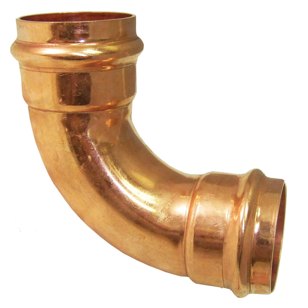 COPPER PRESS 90° ELBOW