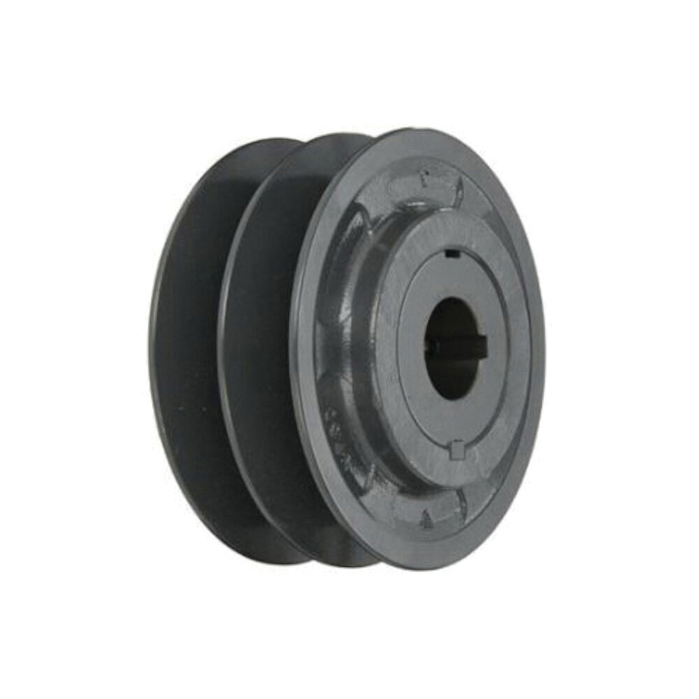 ALLIED™ 73K39 Variable Pitch Pulley, 1-3/8 in Finished Bore, 5.95 in OD, 2 Grooves