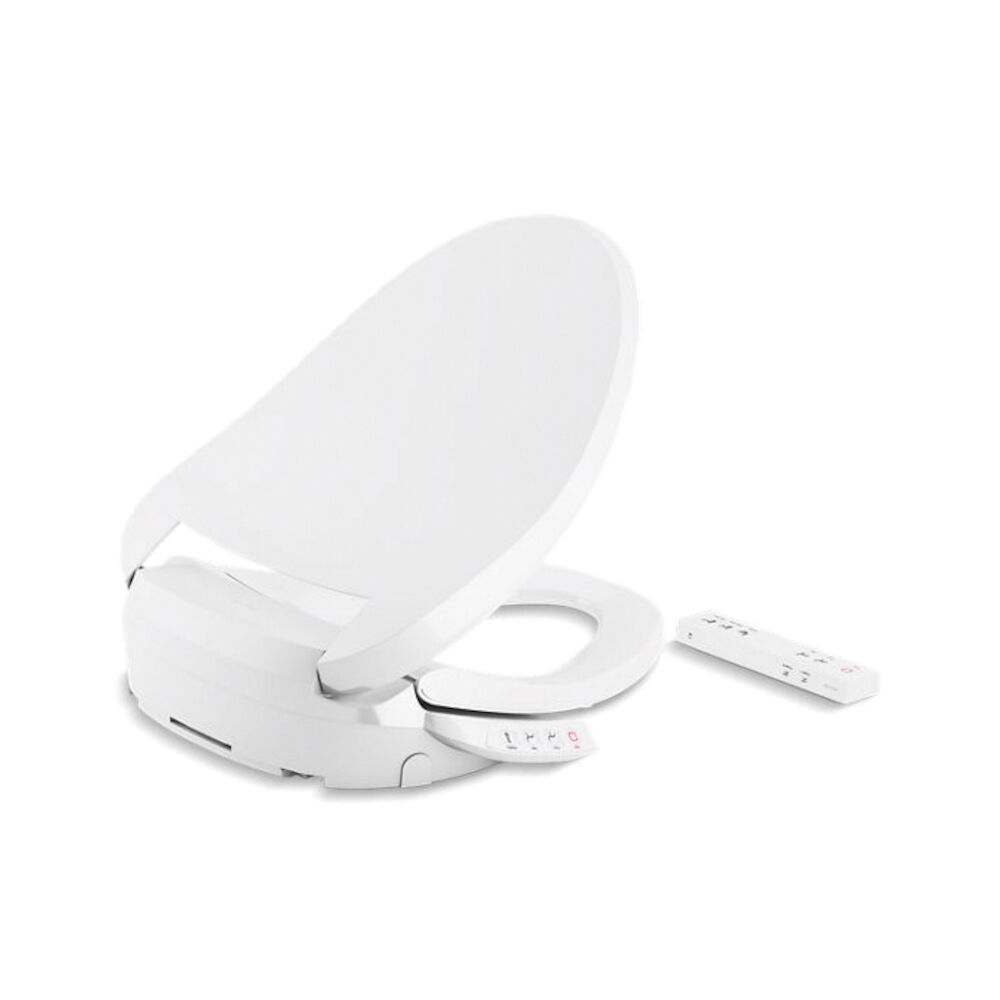 Kohler® 27142-CR-0 C3®-430 Nightlight Heated Cleansing Bidet Toilet Seat, Elongated Bowl, Quick-Release/Quiet-Close Hinge