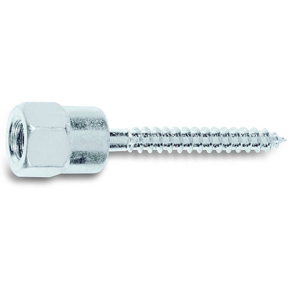 Powers® Vertigo POW-07162 Vertical Wood Hanger, 3/8 in Rod dia, 5/16X2-1/2 in Shrew Shank