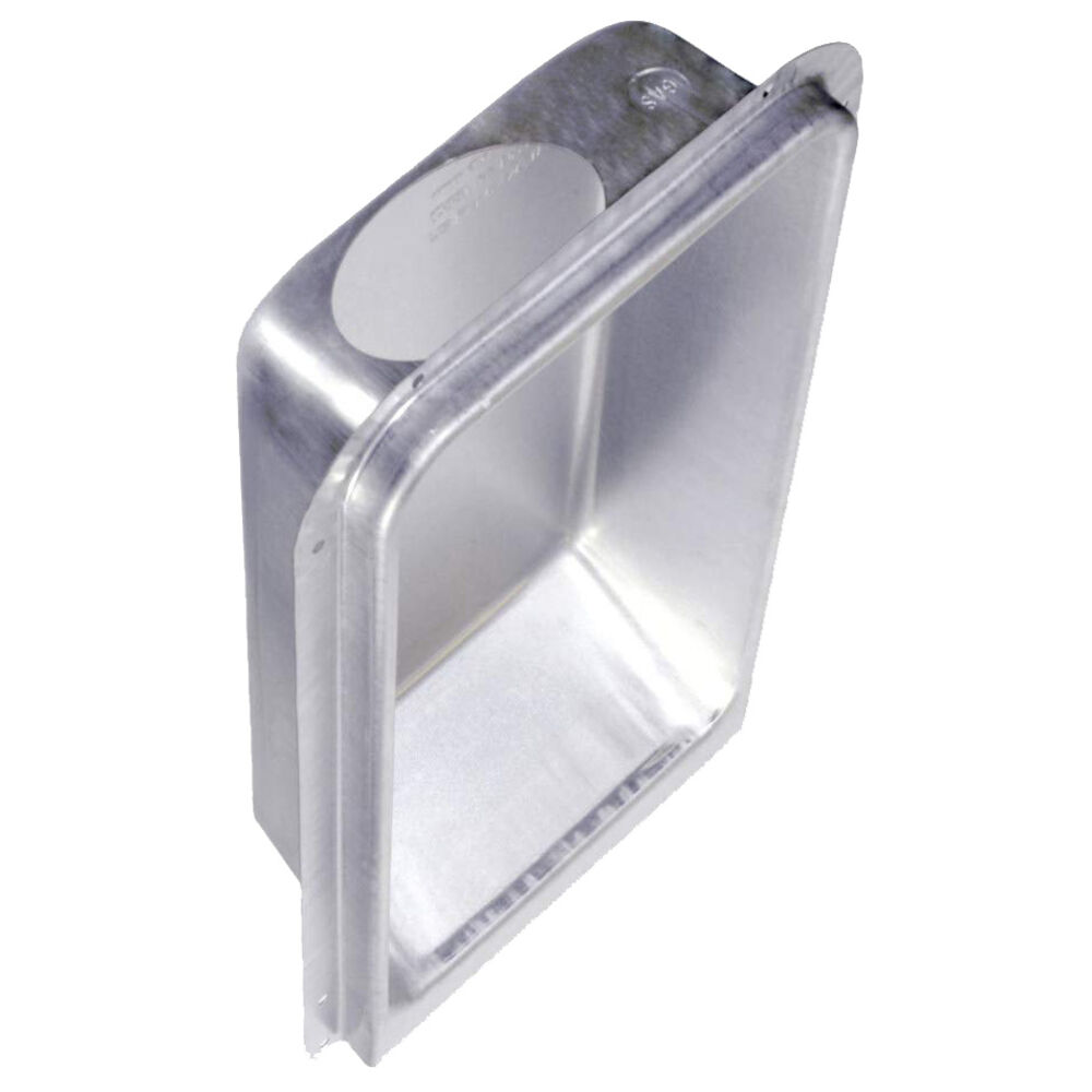 Snappy™ DB-350 Upward Dryer Vent Box, 2x4 Wall Size, 22 ga, Steel