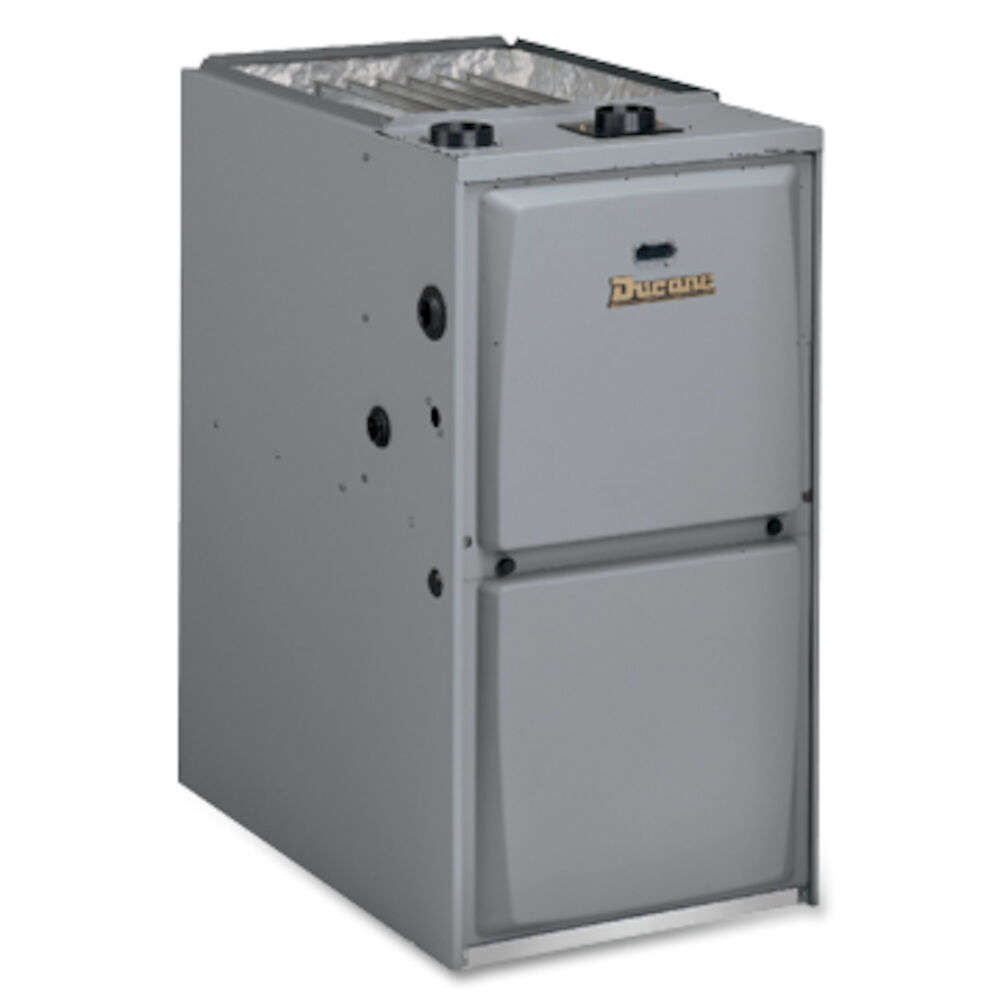 Ducane™ 67W55 95G1 1-Stage Upflow / Horizontal Gas Furnace, 44000 BTU/hr Input, 41000 BTU/hr Output, 120 V, AFUE Rating: 95%