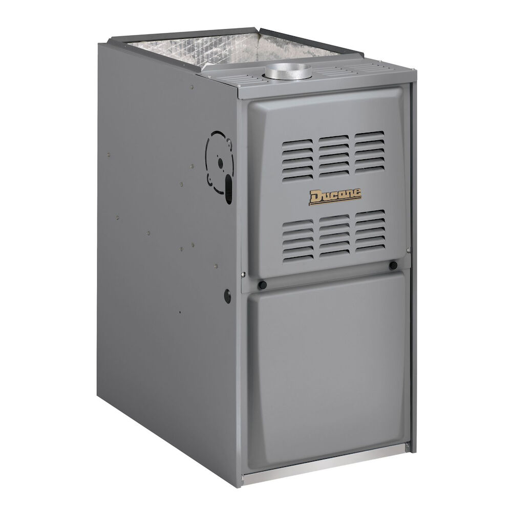 Ducane™ 67W23 80G1 1-Stage Upflow / Horizontal Gas Furnace, 90000 BTU/hr Input, 71000 BTU/hr Output, 120 V, AFUE Rating: 80%, 1600 cfm