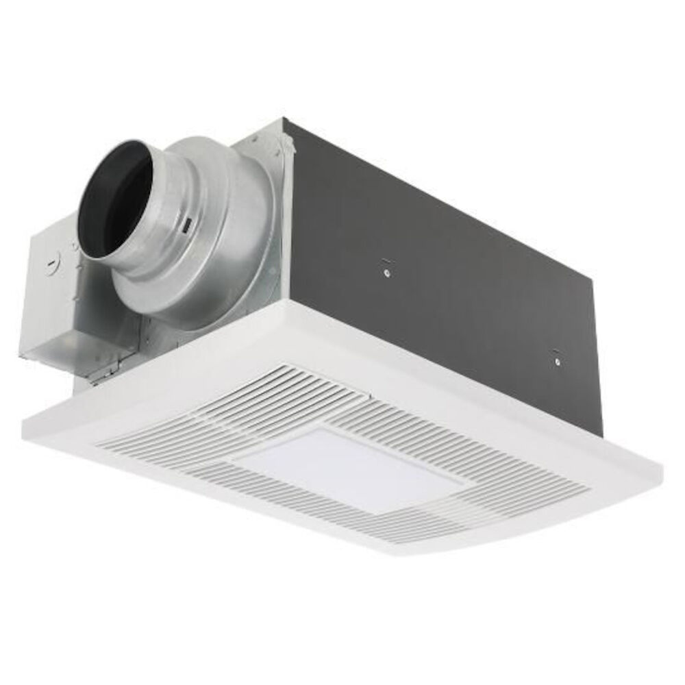 Panasonic FV-0511VHL1 Whisper Warm DC Fan-Heater-Light, 50-80-110 CFM, ECM  Motor | First Supply