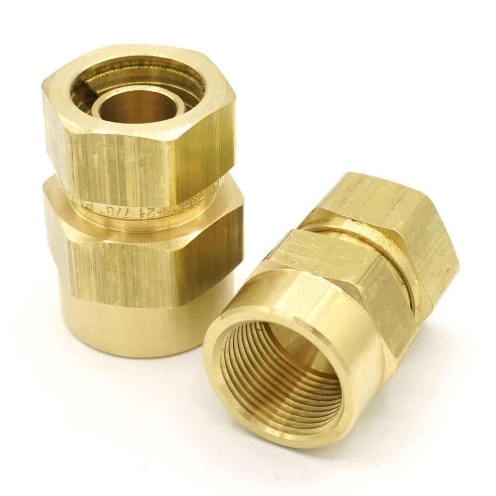 Python Female Compression Fitting Assembly